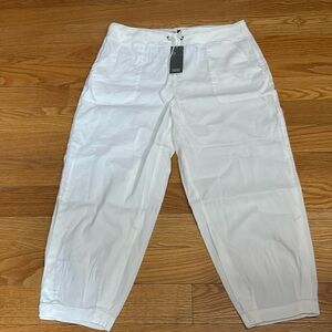 Eileen Fisher Women’s White Capri Pants